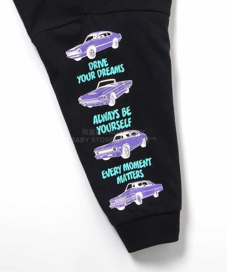 日本童裝 BREEZE 袖子圖案印花上衣 80-140cm 男童款 春季 TOPS