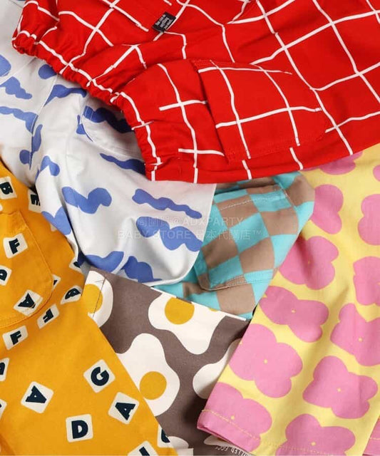 日本童裝 BREEZE 休閒褲 90-150cm 男童款/女童款 春季 PANTS 聖誕紅/新年紅