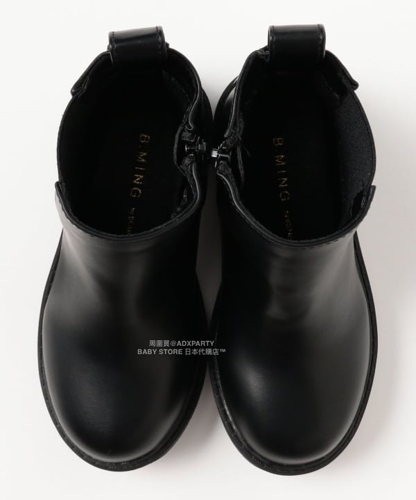 日本直送 B:MING by BEAMS 皮革短靴 17-22cm 鞋系列 其他品牌