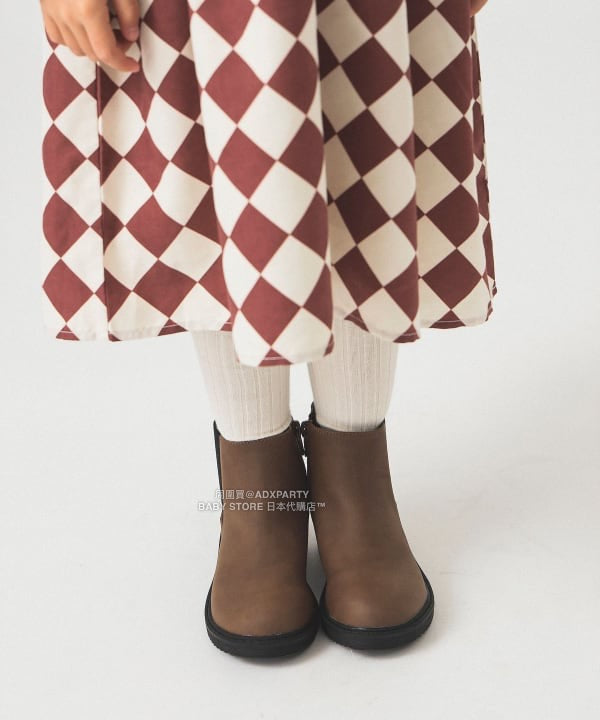 日本直送 B:MING by BEAMS 皮革短靴 17-22cm 鞋系列 其他品牌