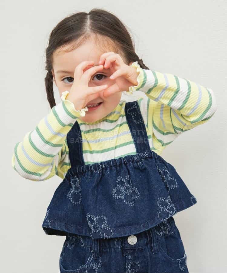 日本童裝 BREEZE 牛仔吊帶衫 80-140cm 女童款 春季 TOPS