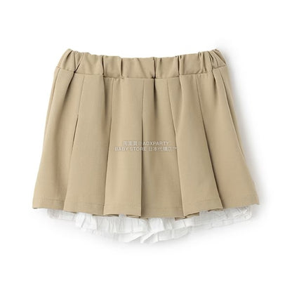 日本童裝 Ly# mine 百摺花邊短裙 100-150cm 女童款 冬季 SKIRTS