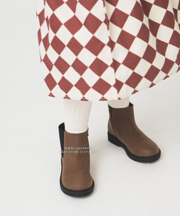 日本直送 B:MING by BEAMS 皮革短靴 17-22cm 鞋系列 其他品牌