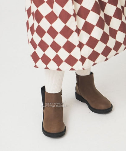 日本直送 B:MING by BEAMS 皮革短靴 17-22cm 鞋系列 其他品牌