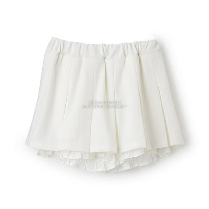 日本童裝 Ly# mine 百摺花邊短裙 100-150cm 女童款 冬季 SKIRTS