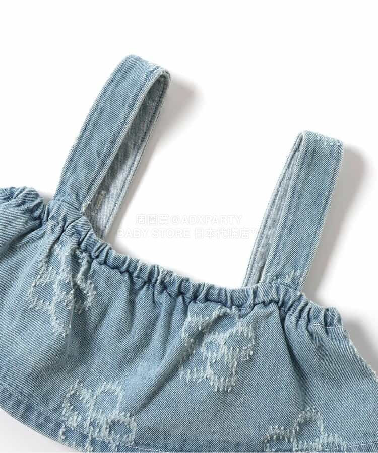 日本童裝 BREEZE 牛仔吊帶衫 80-140cm 女童款 春季 TOPS