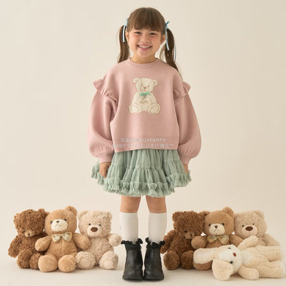 日本童裝 Ly# mine  Tutu薄紗短裙 100-150cm 女童款 冬季 SKIRTS