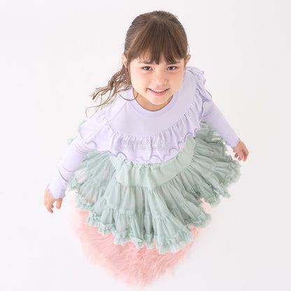 日本童裝 Ly# mine  Tutu薄紗短裙 100-150cm 女童款 冬季 SKIRTS