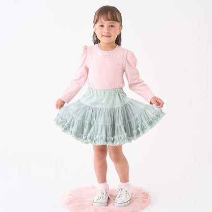 日本童裝 Ly# mine  Tutu薄紗短裙 100-150cm 女童款 冬季 SKIRTS