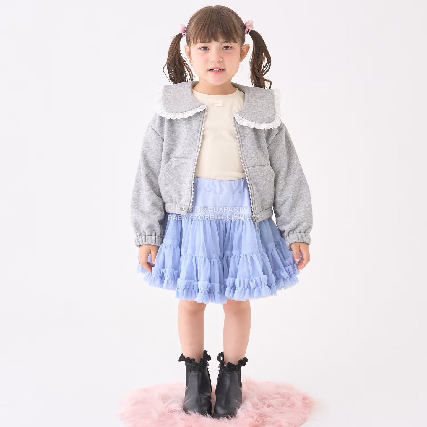 日本童裝 Ly# mine  Tutu薄紗短裙 100-150cm 女童款 冬季 SKIRTS