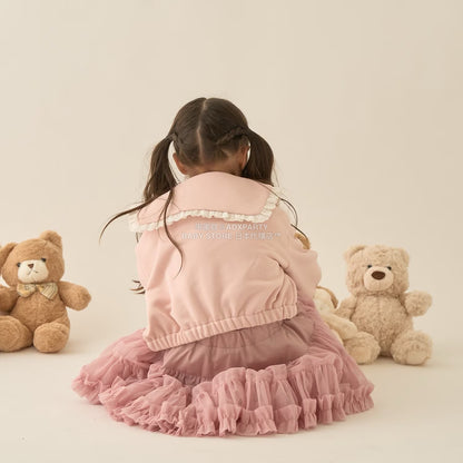 日本童裝 Ly# mine  Tutu薄紗短裙 100-150cm 女童款 冬季 SKIRTS