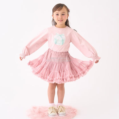 日本童裝 Ly# mine  Tutu薄紗短裙 100-150cm 女童款 冬季 SKIRTS