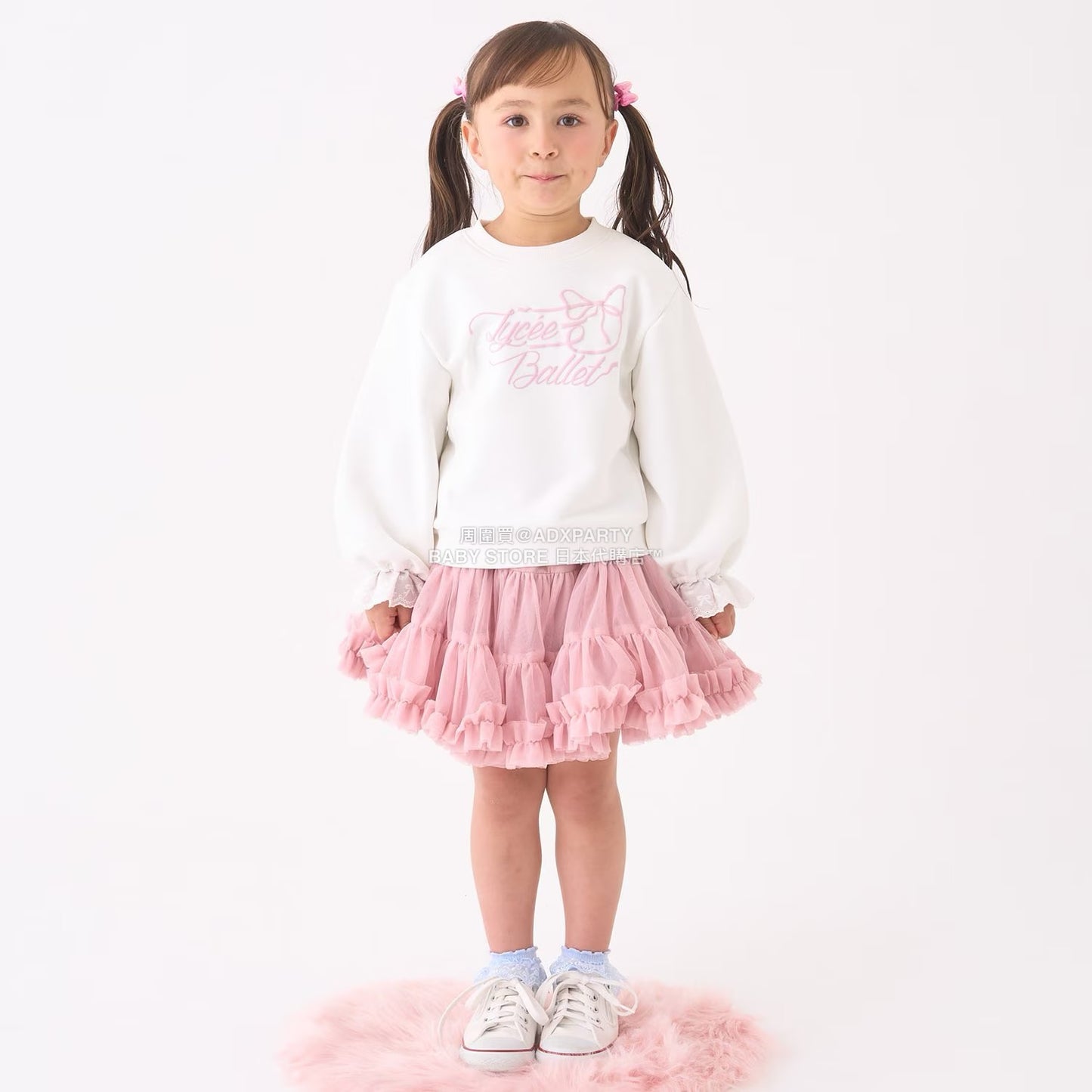 日本童裝 Ly# mine  Tutu薄紗短裙 100-150cm 女童款 冬季 SKIRTS