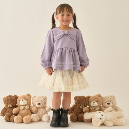 日本童裝 Ly# mine  Tutu薄紗短裙 100-150cm 女童款 冬季 SKIRTS