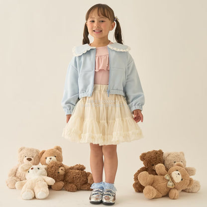 日本童裝 Ly# mine  Tutu薄紗短裙 100-150cm 女童款 冬季 SKIRTS