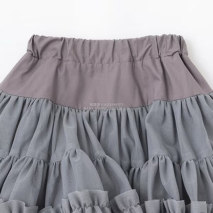 日本童裝 Ly# mine  Tutu薄紗短裙 100-150cm 女童款 冬季 SKIRTS