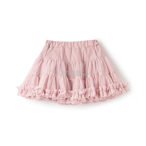 日本童裝 Ly# mine  Tutu薄紗短裙 100-150cm 女童款 冬季 SKIRTS