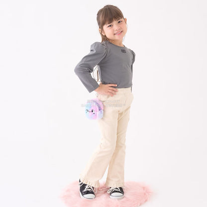 日本童裝 Ly# mine 蝴蝶結宮廷肩袖上衣 100-150cm 女童款 冬季 TOPS