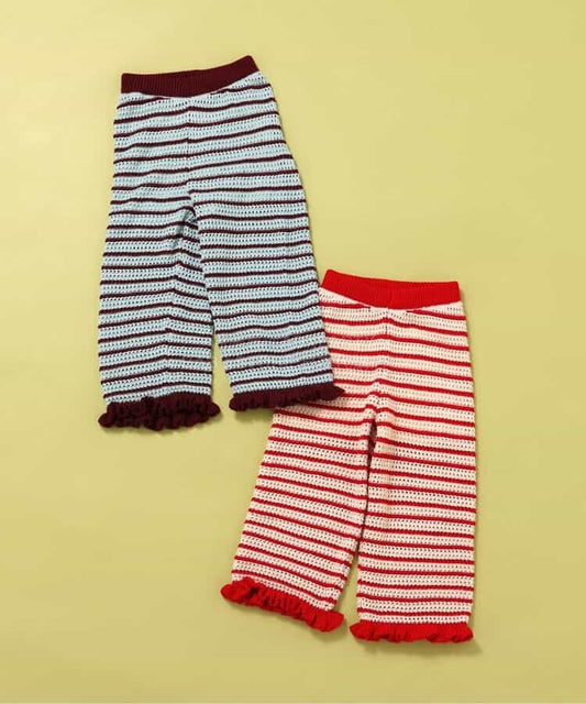 日本童裝 BREEZE 針織褲 80-140cm 女童款 春季 PANTS
