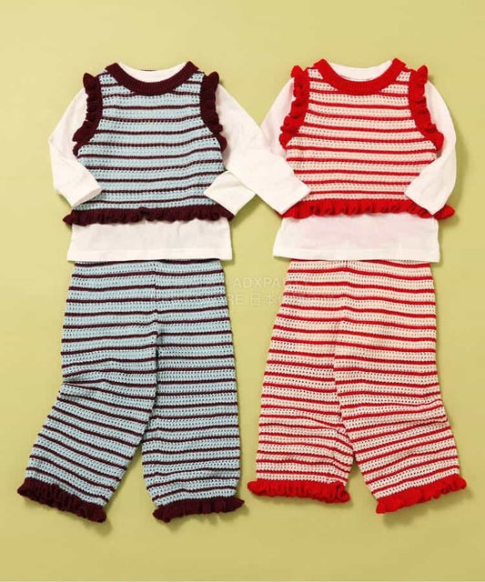 日本童裝 BREEZE 針織褲 80-140cm 女童款 春季 PANTS