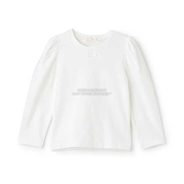 日本童裝 Ly# mine 蝴蝶結宮廷肩袖上衣 100-150cm 女童款 冬季 TOPS