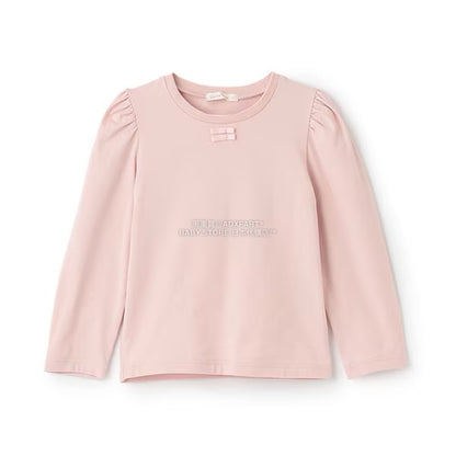 日本童裝 Ly# mine 蝴蝶結宮廷肩袖上衣 100-150cm 女童款 冬季 TOPS