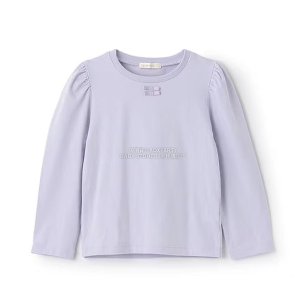 日本童裝 Ly# mine 蝴蝶結宮廷肩袖上衣 100-150cm 女童款 冬季 TOPS