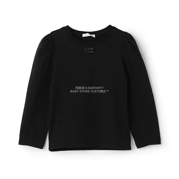 日本童裝 Ly# mine 蝴蝶結宮廷肩袖上衣 100-150cm 女童款 冬季 TOPS