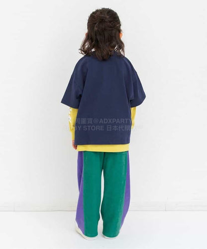 日本童裝 BREEZE 毛巾料長褲 90-150cm 男童款 夏季 PANTS