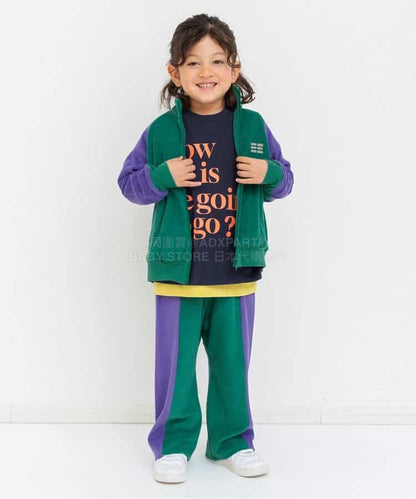 日本童裝 BREEZE 毛巾料長褲 90-150cm 男童款 夏季 PANTS