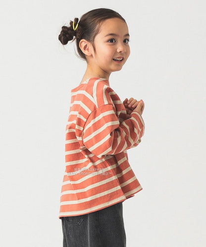 Japanese Kids' BEAMS mini JR Sobu Line, Yamanote Line, and Chuo Line Train Tops 90-150cm Boys' Summer TOPS Railway Series 