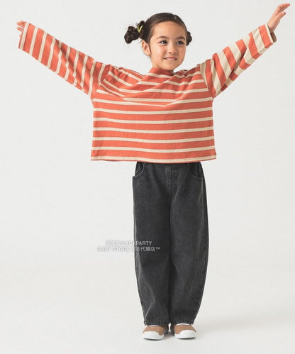 Japanese Kids' BEAMS mini JR Sobu Line, Yamanote Line, and Chuo Line Train Tops 90-150cm Boys' Summer TOPS Railway Series 