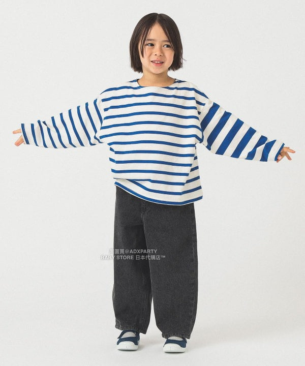 Japanese Kids' BEAMS mini JR Sobu Line, Yamanote Line, and Chuo Line Train Tops 90-150cm Boys' Summer TOPS Railway Series 