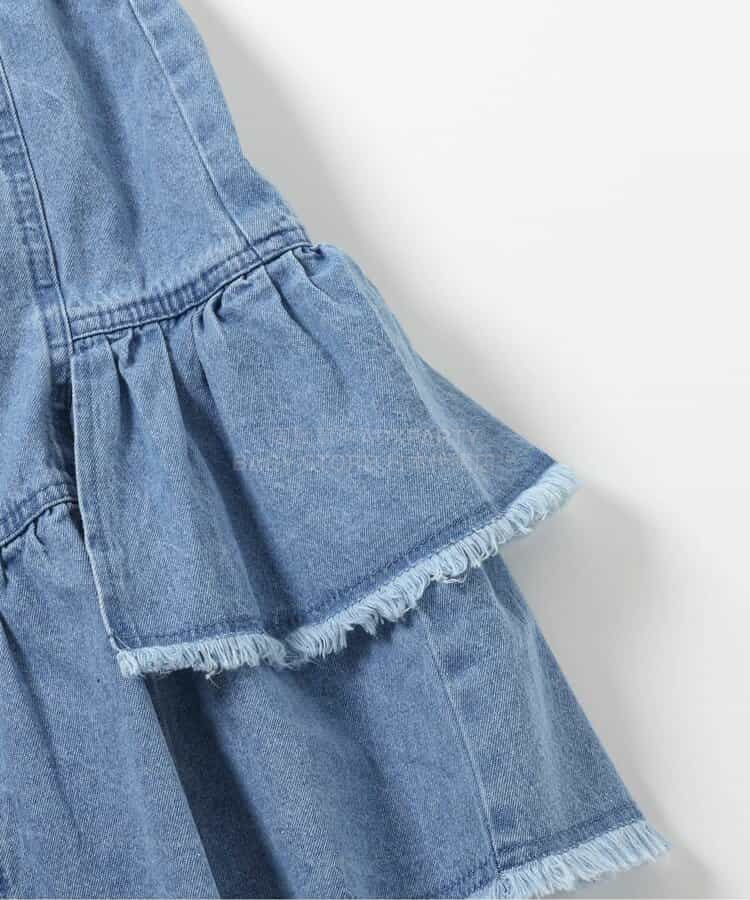 日本童裝 BREEZE 牛仔半裙 90-140cm 女童款 夏季 SKIRTS