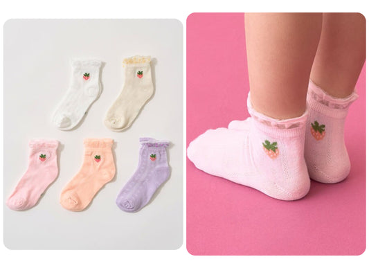 Lycee mine socks (1 pair, 16-23cm) shipped directly from Japan 