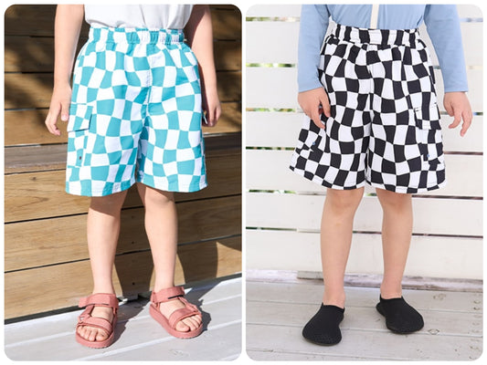 Japanese children's clothing b・R# UV protection beach shorts swimming trunks 100-130cm boys' summer water play swimsuit special edition 