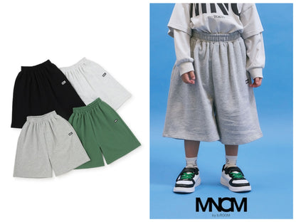 日本童裝 b・R# 八分長闊腿運動短褲 110-150cm 男童款 夏季 PANTS