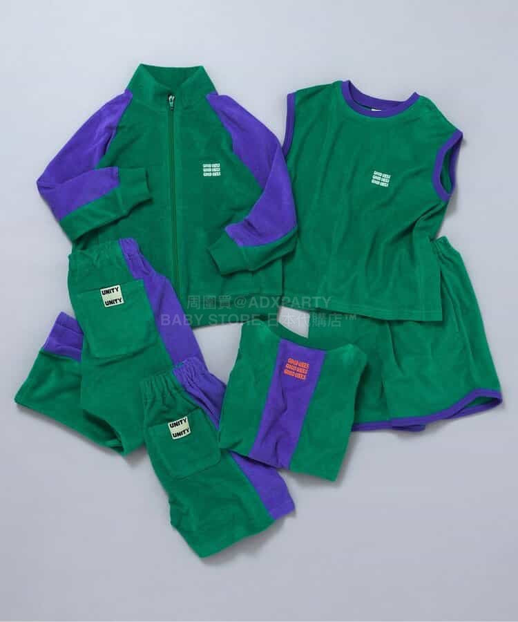 日本童裝 BREEZE 毛巾料運動外套 90-150cm 男童款 夏季 OUTERWEAR