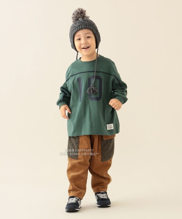 Japanese Kids' BEAMS mini JR Sobu Line, Yamanote Line, and Chuo Line Train Tops 90-150cm Boys' Summer TOPS Railway Series 