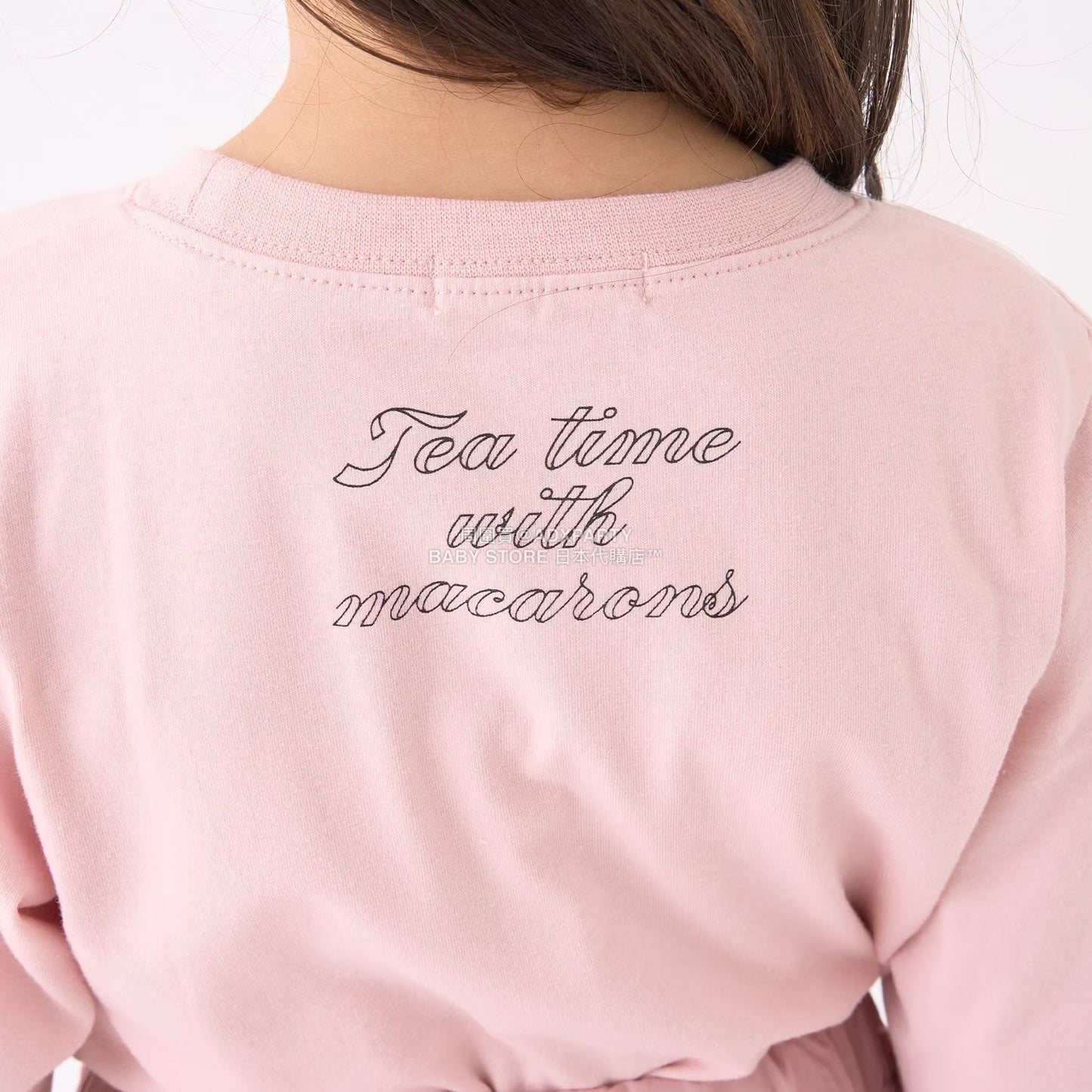 日本童裝 Ly# mine 印花圖案上衣 100-150cm 女童款 冬季 TOPS