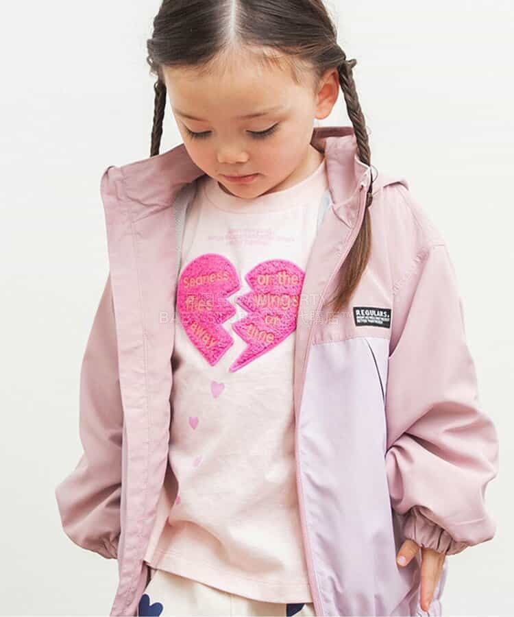 日本童裝 BREEZE 印花上衣 80-140cm 女童款 春季 TOPS