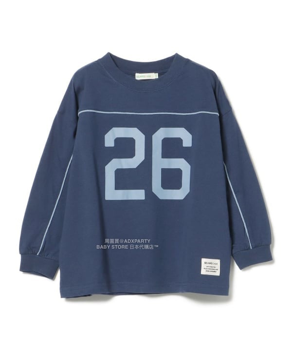 Japanese Kids' BEAMS mini JR Sobu Line, Yamanote Line, and Chuo Line Train Tops 90-150cm Boys' Summer TOPS Railway Series 