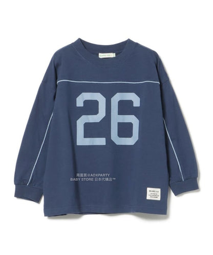 Japanese Kids' BEAMS mini JR Sobu Line, Yamanote Line, and Chuo Line Train Tops 90-150cm Boys' Summer TOPS Railway Series 