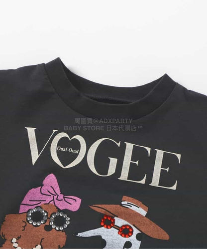 日本童裝 BREEZE 印花上衣 80-140cm 女童款 春季 TOPS