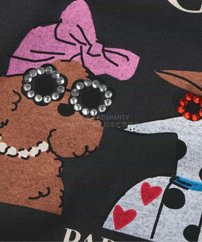 日本童裝 BREEZE 印花上衣 80-140cm 女童款 春季 TOPS