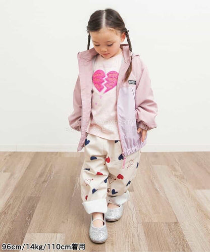 日本童裝 BREEZE 印花上衣 80-140cm 女童款 春季 TOPS