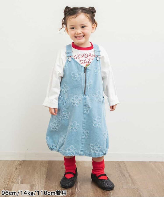 日本童裝 BREEZE 印花上衣 80-140cm 女童款 春季 TOPS