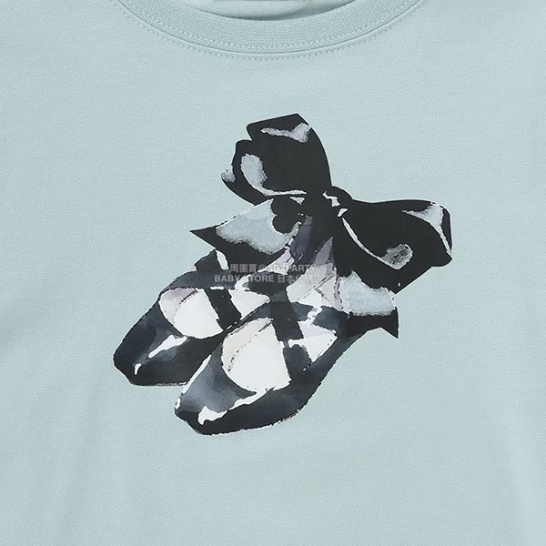 日本童裝 Ly# mine 印花圖案上衣 100-150cm 女童款 冬季 TOPS