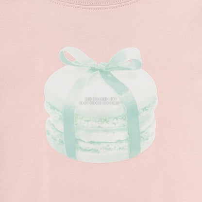 日本童裝 Ly# mine 印花圖案上衣 100-150cm 女童款 冬季 TOPS