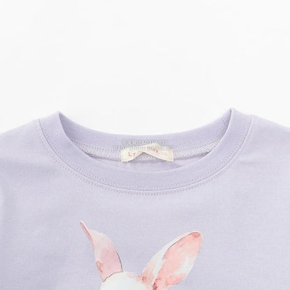 日本童裝 Ly# mine 印花圖案上衣 100-150cm 女童款 冬季 TOPS